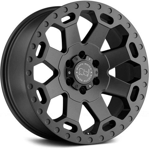 Felgi aluminiowe Black Rhino Model Warlord 17x8 ET30 5x127 Wrangler JK JL Gladiator ITP.