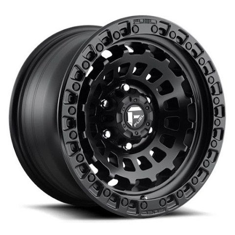 Felgi aluminiowe Fuel Zephyr Black 17x8,5 ET34 VW AMAROK Land Rover ITP.