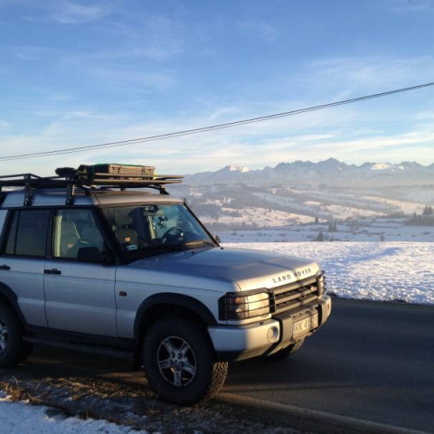 Bagażnik dachowy Land Rover Discovery TD5 bez siatki