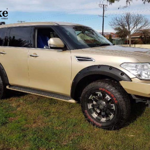Poszerzenia błotników Nissan Patrol Y62 - szerokość 60mm