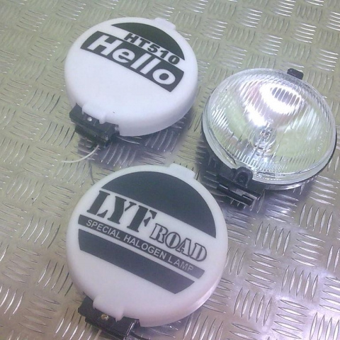 Halogen okrągły 160mm z nakladką