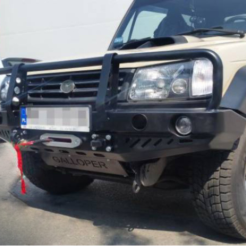 ZDERZAK PRZÓD Z BULLBAREM HYUNDAI GALLOPER INNOVATION 98-03
