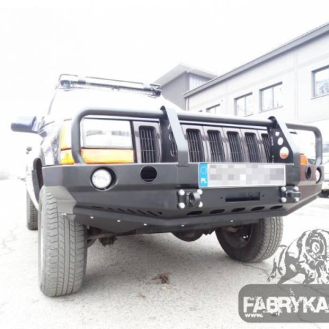 ZDERZAK PRZÓD Z BULLBAREM JEEP CHEROKEE ZJ