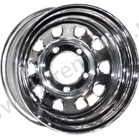 JOHN RED CHROME A007 16x8 5x150 Toyota