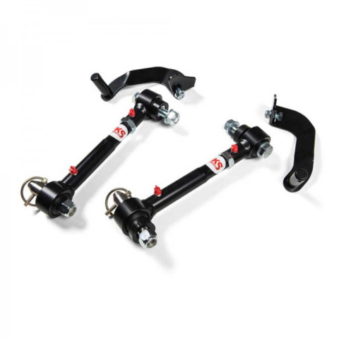 Łączniki stabilizatora rozpinane przód z uchwytami zabezpieczającymi JKS Lift 2,5-6" Wrangler JL 2018+