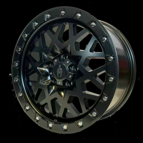 Felgi aluminiowe Warrior Mace Black 18x8,5 ET30 VW AMAROK Land Rover ITP.