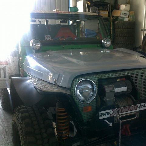 Maska przednia Jeep Wrangler TJ