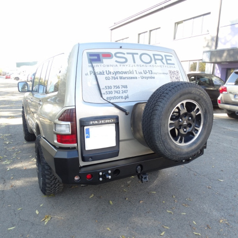 Zderzak stalowy tylny do Toyota HDJ-80