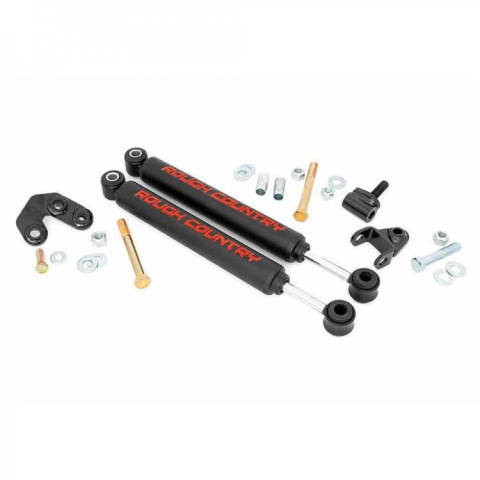 Podwójny amortyzator skrętu Rough Country HD - Jeep Cherokee XJ