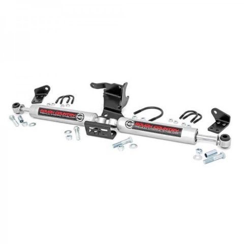 Podwójny amortyzator skrętu Rough Country N3 Lift 2,5-8" Wrangler JL 2018+