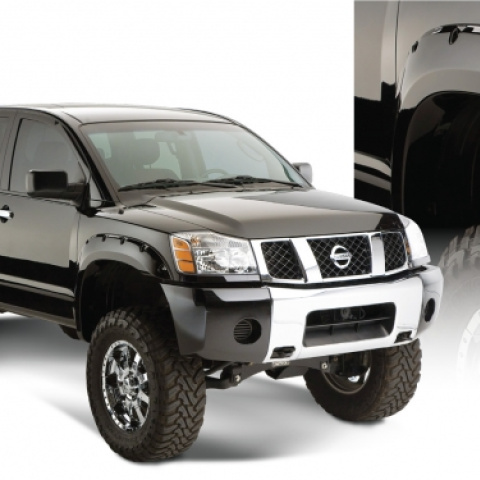 Poszerzenia nadkoli BUSHWACKER - Nissan Titan 04-14