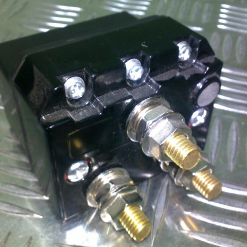 Przekaźnik sterujący do wyciagarki wodoszczelny 12V 400A