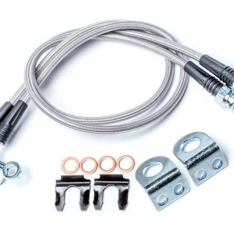 Przedłużone przewody hamulcowe przód 26'' Teraflex - Jeep Wrangler TJ LJ 97-06