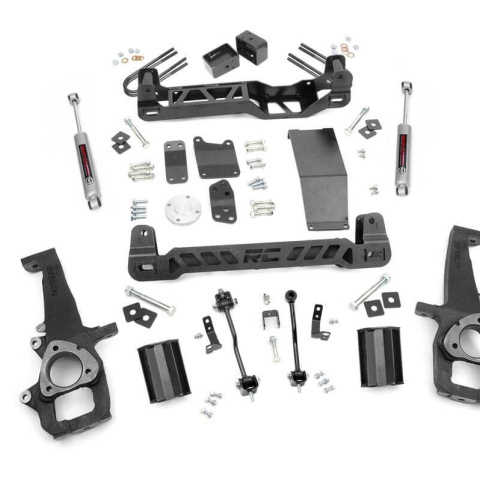 6" Lift Kit Rough Country - Dodge RAM 1500 4WD 06-08