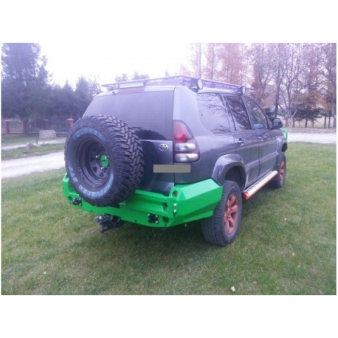 Zderzak stalowy tylny przeznaczony do Toyota LC120